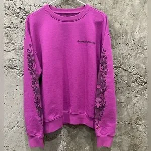 関込 Chrome Hearts Matty Boy Spider Web Crewneck Sweatshirt Chrome Hearts Matty Boy Spider Web Crewneck Sweatshirt
